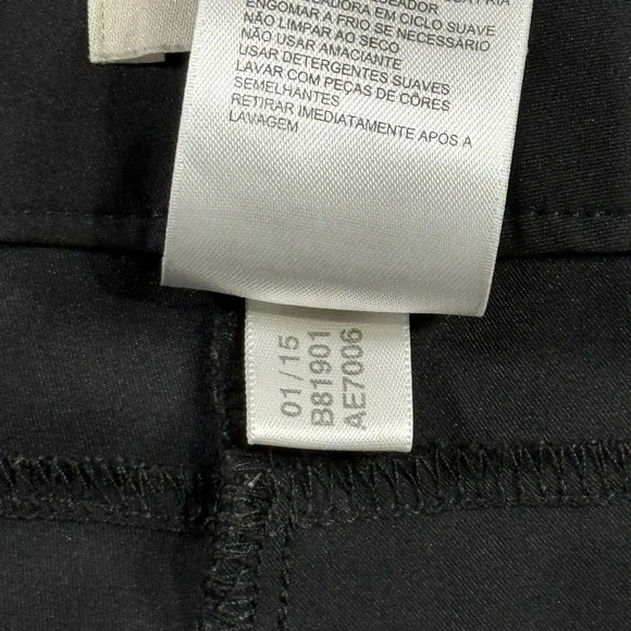 Adidas Golf Shorts Women's Size 10 Black Mid Rise Activewear Double Snap Button - Picture 11 of 12